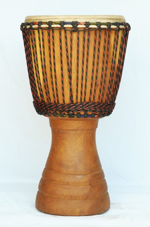 Profi Djembe kaufen - Große Buschmango Djembe Trommel aus Mali