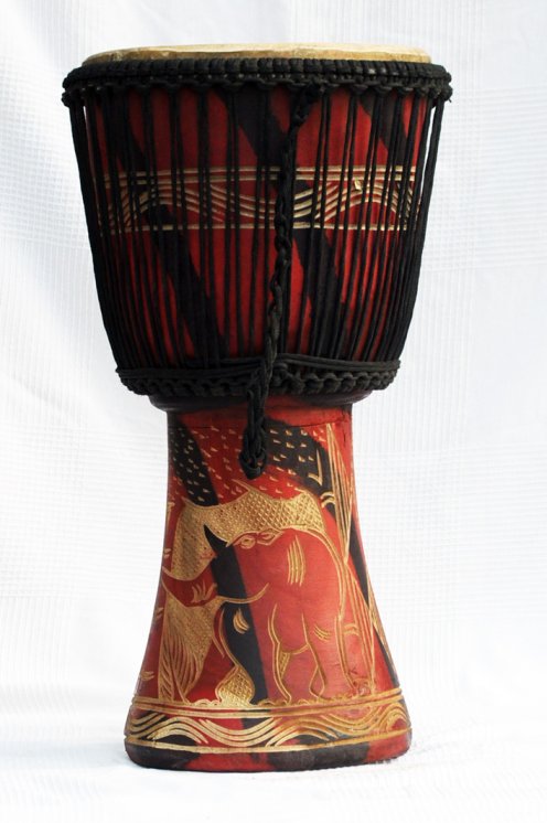 Günstige Djembe kaufen - Große billige Djembe Trommel aus Ghana
