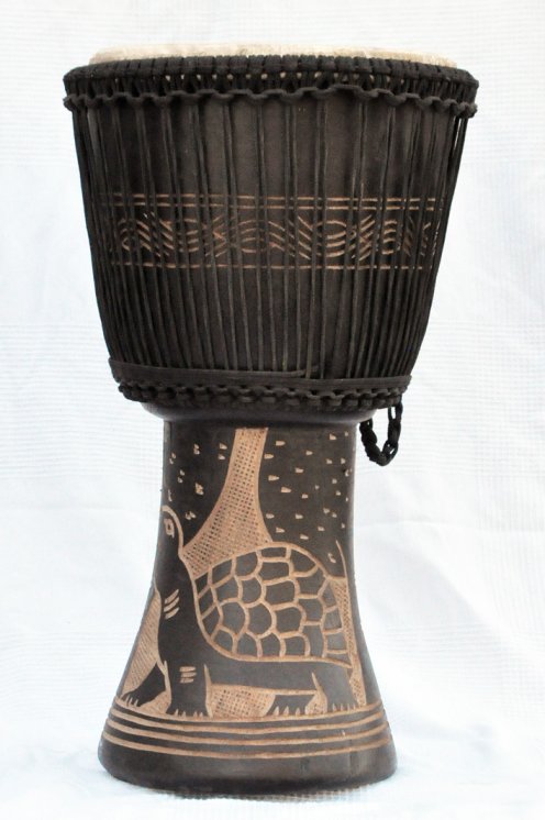 Günstige Djembe kaufen - Große billige Djembe Trommel aus Ghana