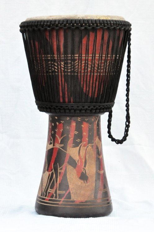 Günstige Djembe kaufen - Große billige Djembe Trommel aus Ghana