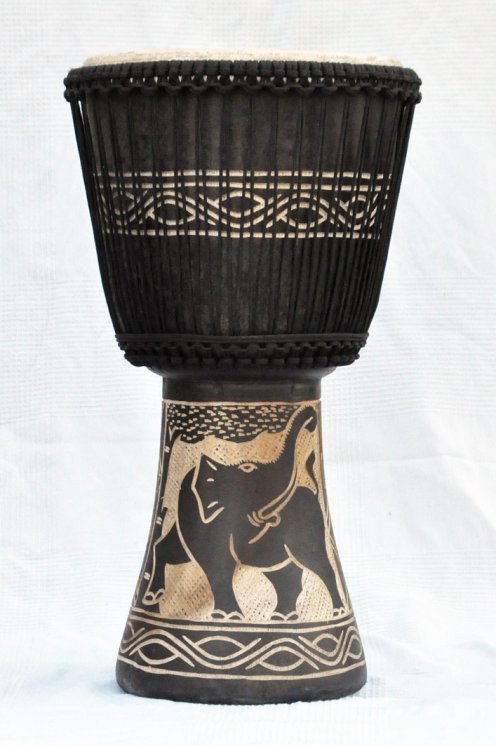 Günstige Djembe kaufen - Große billige Djembe Trommel aus Ghana