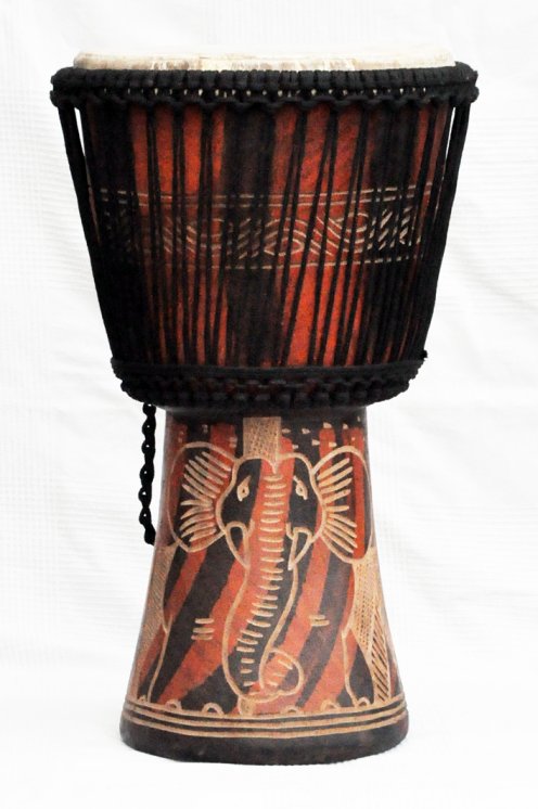 Günstige Djembe kaufen - Große billige Djembe Trommel aus Ghana