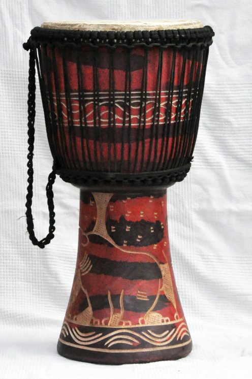 Günstige Djembe kaufen - Große billige Djembe Trommel aus Ghana