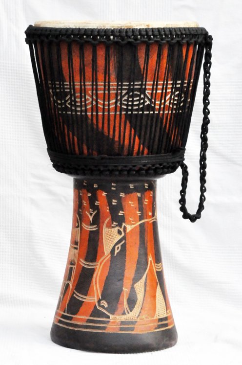 Günstige Djembe kaufen - Große billige Djembe Trommel aus Ghana