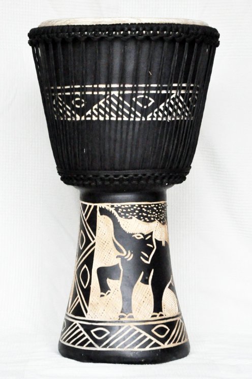 Günstige Djembe kaufen - Große billige Djembe Trommel aus Ghana