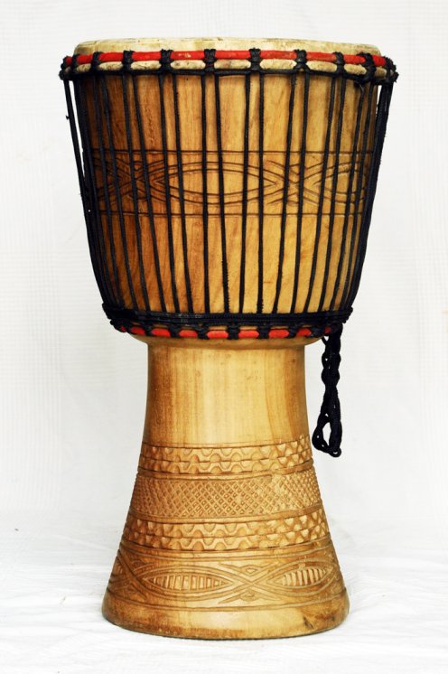 Günstige Djembe kaufen - Große billige Djembe Trommel aus Ghana