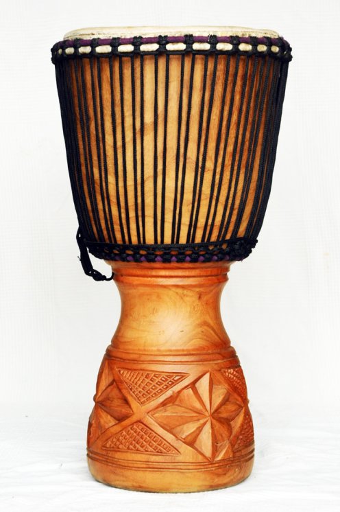 Günstige Djembe kaufen - Große billige Djembe Trommel aus Ghana