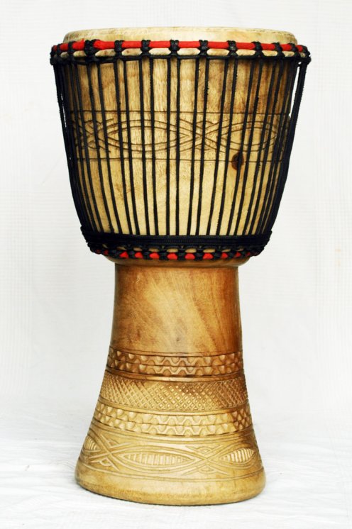 Günstige Djembe kaufen - Große billige Djembe Trommel aus Ghana