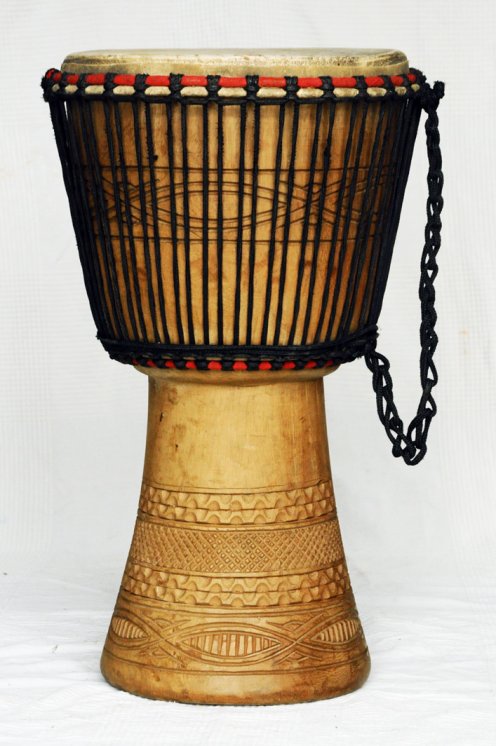 Günstige Djembe kaufen - Große billige Djembe Trommel aus Ghana