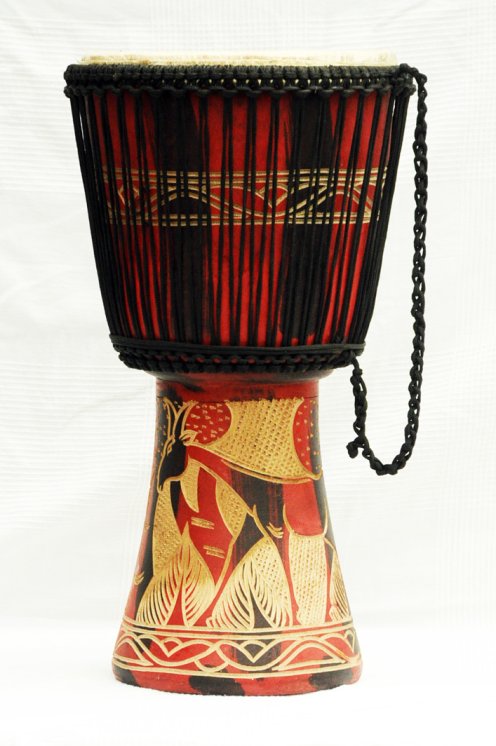 Günstige Djembe kaufen - Große billige Djembe Trommel aus Ghana
