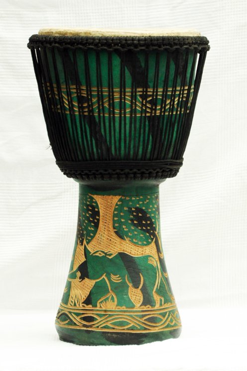 Günstige Djembe kaufen - Große billige Djembe Trommel aus Ghana