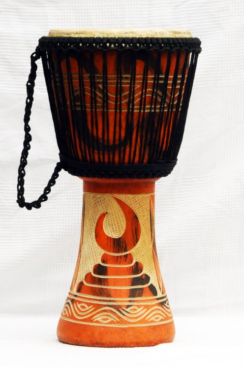Günstige Djembe kaufen - Große billige Djembe Trommel aus Ghana