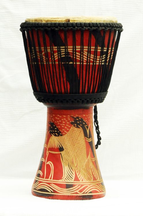 Günstige Djembe kaufen - Große billige Djembe Trommel aus Ghana