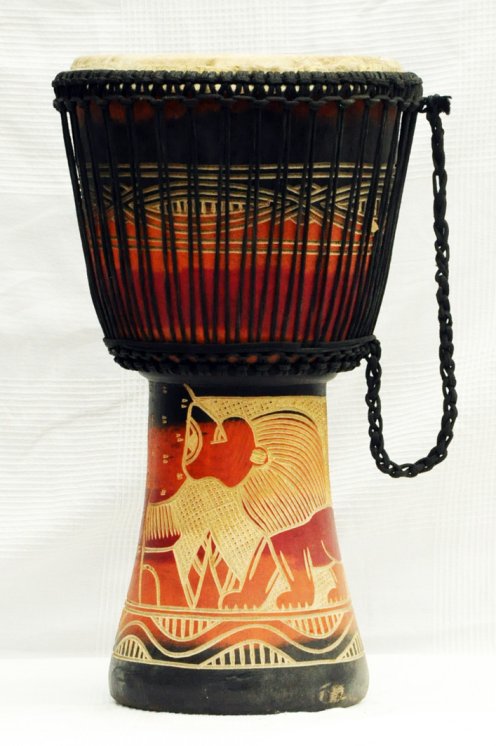 Günstige Djembe kaufen - Große billige Djembe Trommel aus Ghana