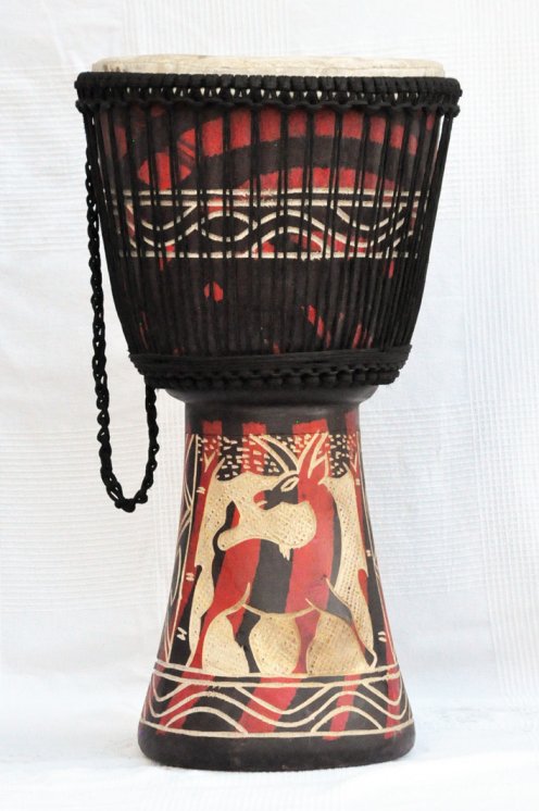 Günstige Djembe kaufen - Große billige Djembe Trommel aus Ghana