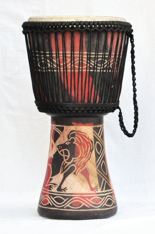 Günstige Djembe kaufen - Große billige Djembe Trommel aus Ghana
