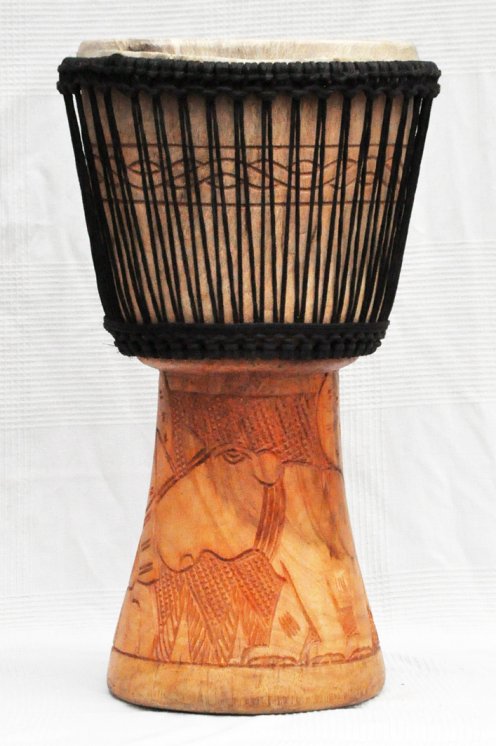 Günstige Djembe kaufen - Große billige Djembe Trommel aus Ghana