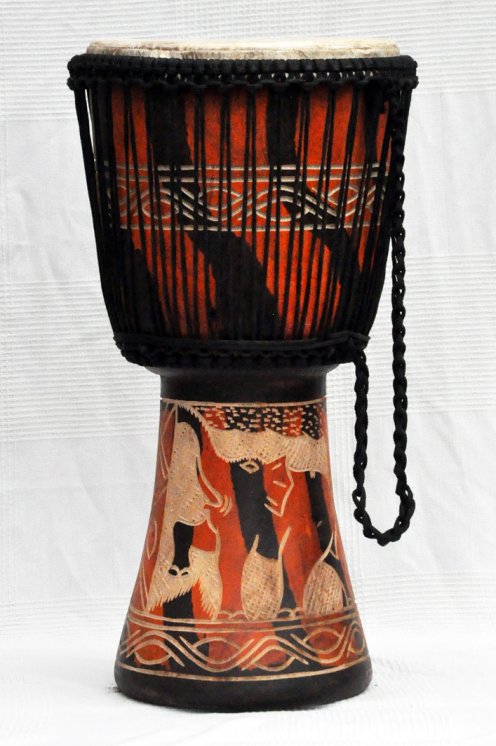 Günstige Djembe kaufen - Große billige Djembe Trommel aus Ghana