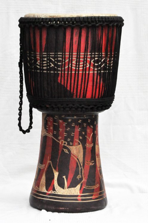 Günstige Djembe kaufen - Große billige Djembe Trommel aus Ghana