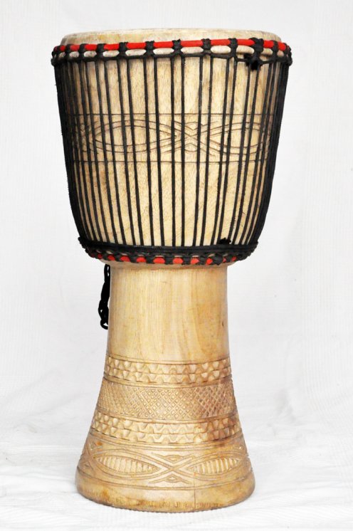 Günstige Djembe kaufen - Große billige Djembe Trommel aus Ghana