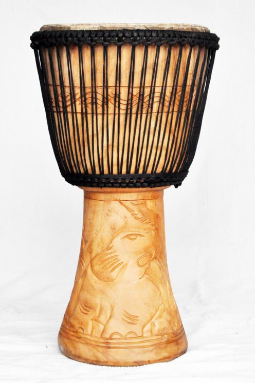 Günstige Djembe kaufen - Große billige Djembe Trommel aus Ghana