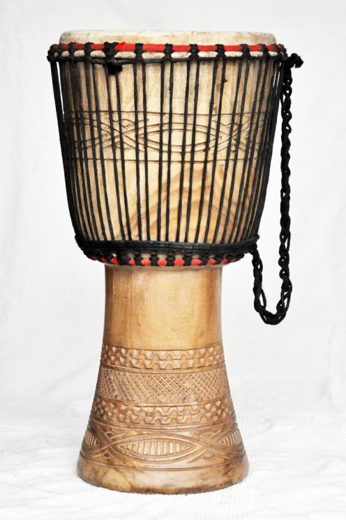 Günstige Djembe kaufen - Große billige Djembe Trommel aus Ghana