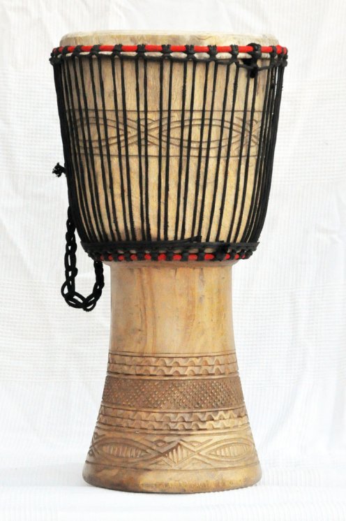 Günstige Djembe kaufen - Große billige Djembe Trommel aus Ghana