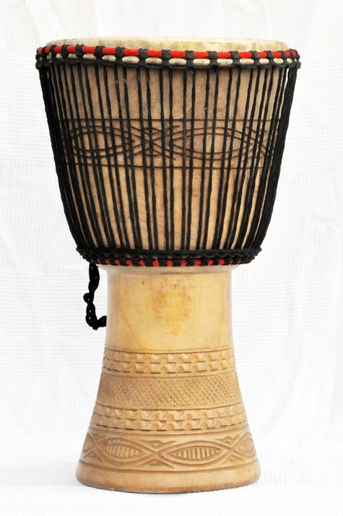 Günstige Djembe kaufen - Große billige Djembe Trommel aus Ghana