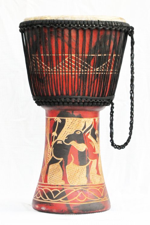 Günstige Djembe kaufen - Große billige Djembe Trommel aus Ghana