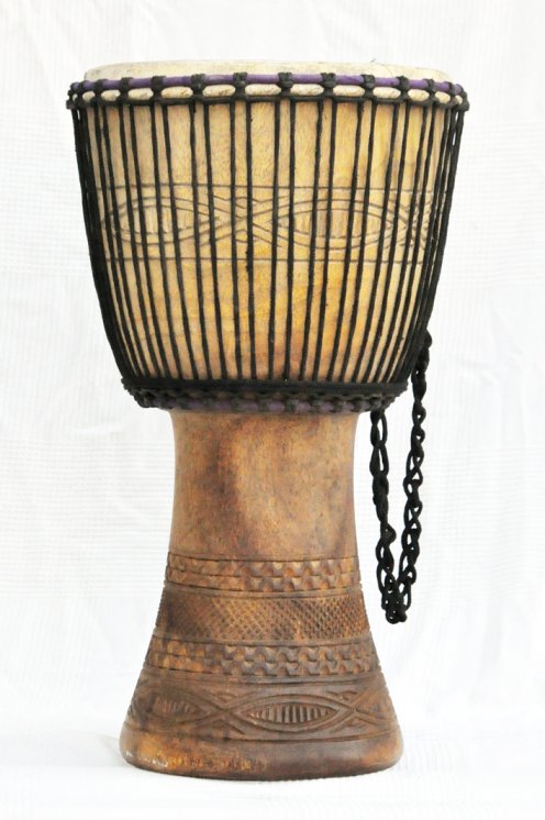 Günstige Djembe kaufen - Große billige Djembe Trommel aus Ghana