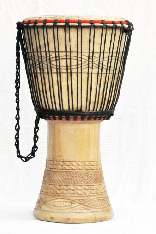 Günstige Djembe kaufen - Große billige Djembe Trommel aus Ghana