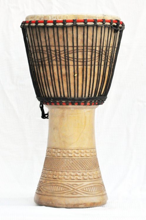 Günstige Djembe kaufen - Große billige Djembe Trommel aus Ghana