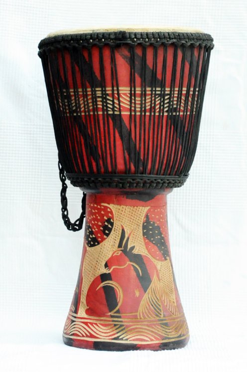 Günstige Djembe kaufen - Große billige Djembe Trommel aus Ghana