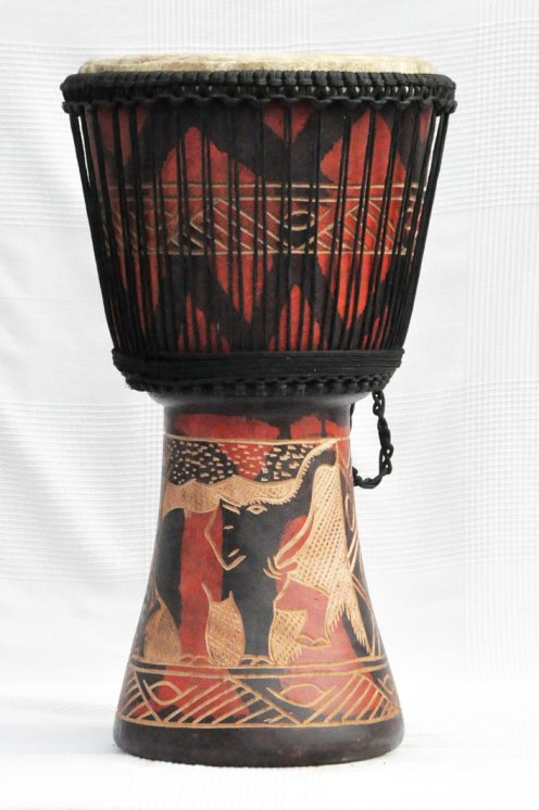 Günstige Djembe kaufen - Große billige Djembe Trommel aus Ghana