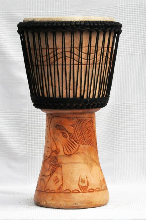 Günstige Djembe kaufen - Große billige Djembe Trommel aus Ghana