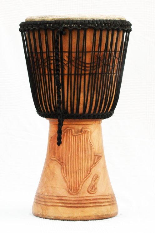 Günstige Djembe kaufen - Große billige Djembe Trommel aus Ghana