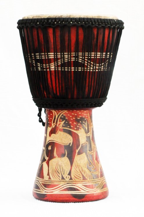 Günstige Djembe kaufen - Große billige Djembe Trommel aus Ghana