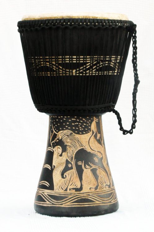 Günstige Djembe kaufen - Große billige Djembe Trommel aus Ghana
