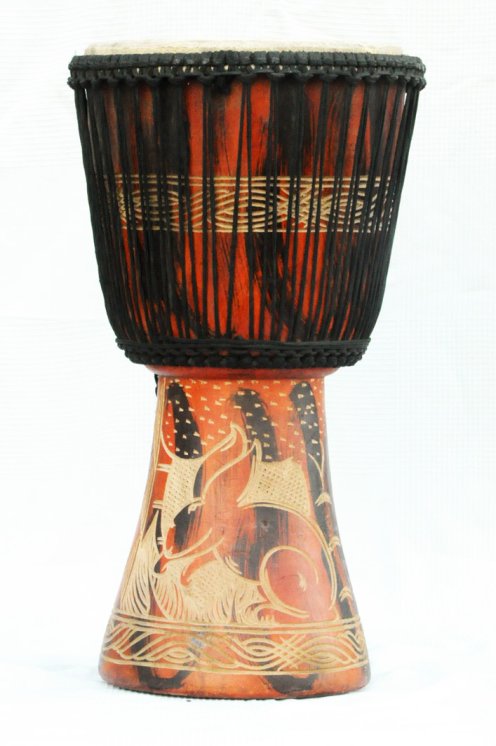 Günstige Djembe kaufen - Große billige Djembe Trommel aus Ghana
