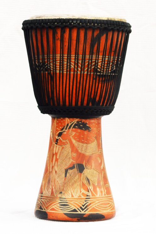 Günstige Djembe kaufen - Große billige Djembe Trommel aus Ghana