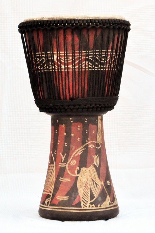Günstige Djembe kaufen - Große billige Djembe Trommel aus Ghana