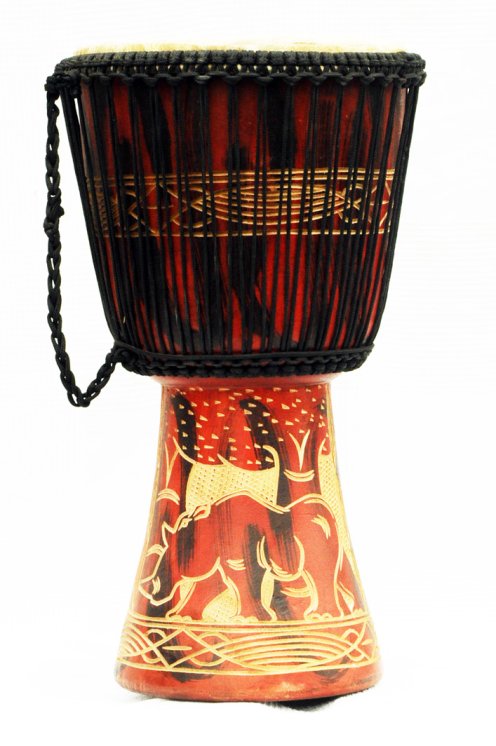 Günstige Djembe kaufen - Große billige Djembe Trommel aus Ghana