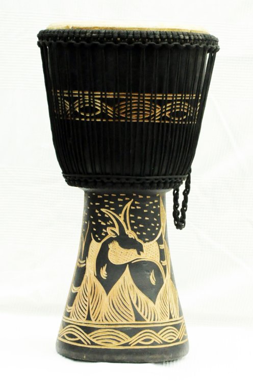 Günstige Djembe kaufen - Große billige Djembe Trommel aus Ghana