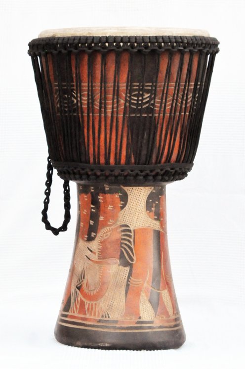 Günstige Djembe kaufen - Große billige Djembe Trommel aus Ghana
