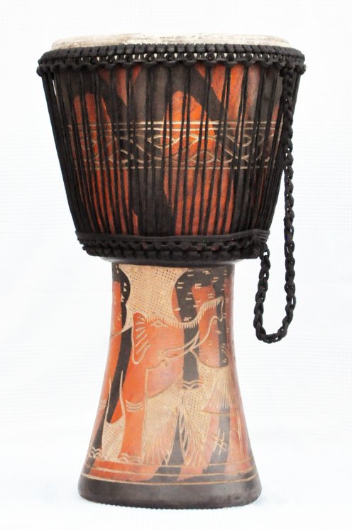 Günstige Djembe kaufen - Große billige Djembe Trommel aus Ghana