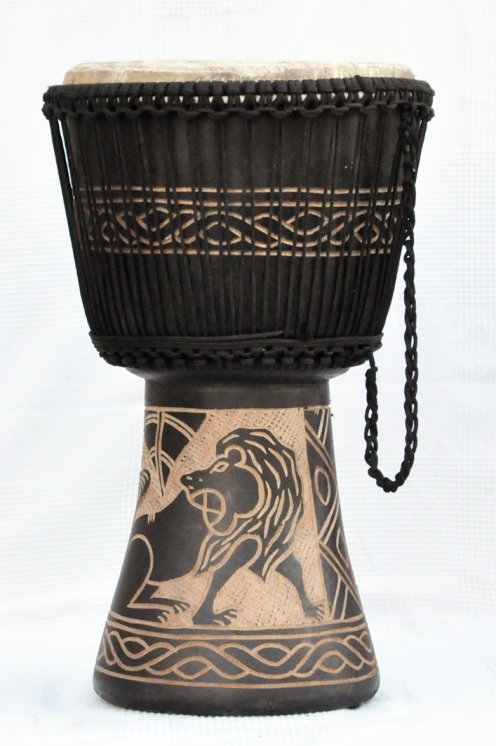 Günstige Djembe kaufen - Große billige Djembe Trommel aus Ghana