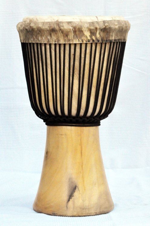 Djembe Korpus aus Guinea - Guineische Djembe Trommel