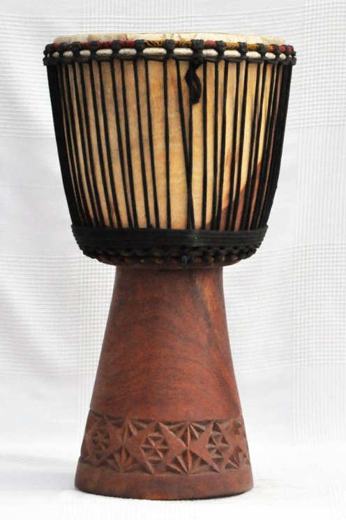 Djembe kaufen - Große Lenke Djembe trommel aus Mali
