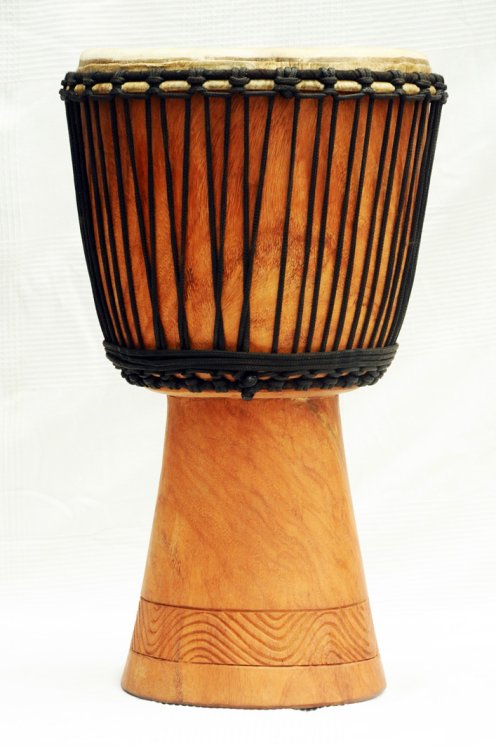 Djembe kaufen - Große Lenke Djembe trommel aus Mali