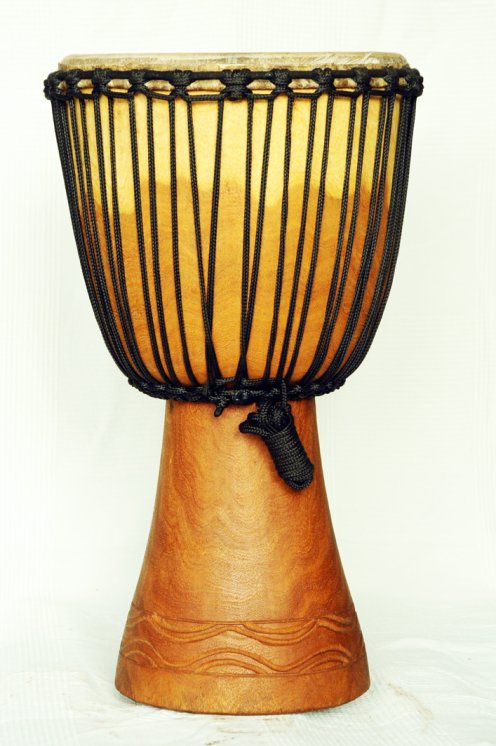 Djembe kaufen - Große Bushmango Djembe trommel aus Mali